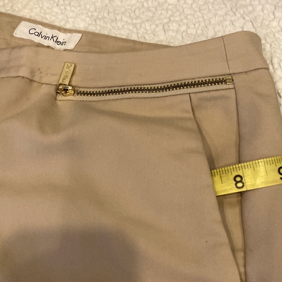 Calvin Klein - Tan , ankle length slacks. - Picture 9 of 9